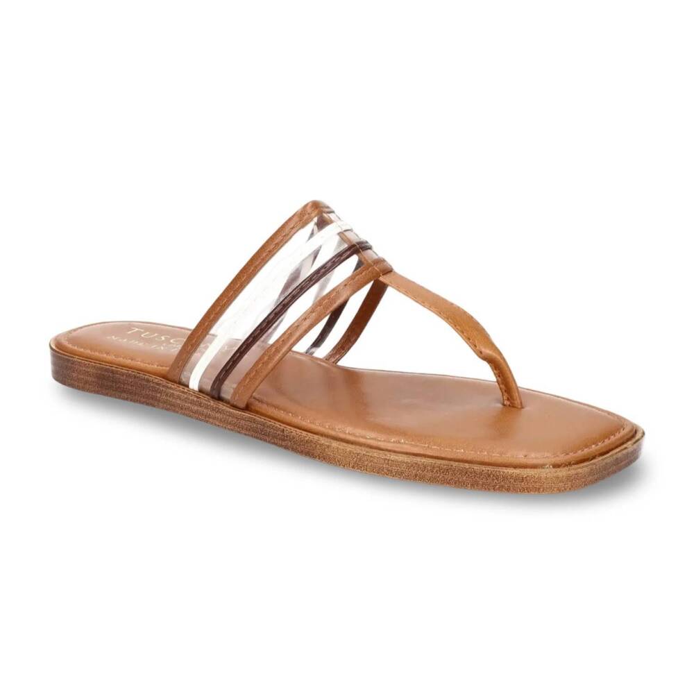 NEW BELLA-VITA SHOES SHOP women's antea thong sandals in tan multli